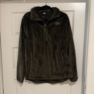 The North Face Dark Green Fleece Jacket